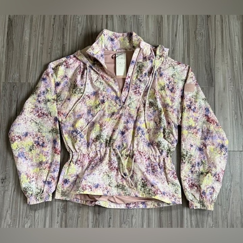 Calia Hooded Windbreaker size small
